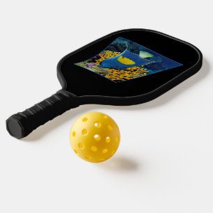 Raquette De Pickleball Poissons-anges à la barrière de corail - Design ph