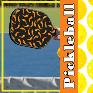 Raquette De Pickleball Poivrons chauds Peppers Orange épicé