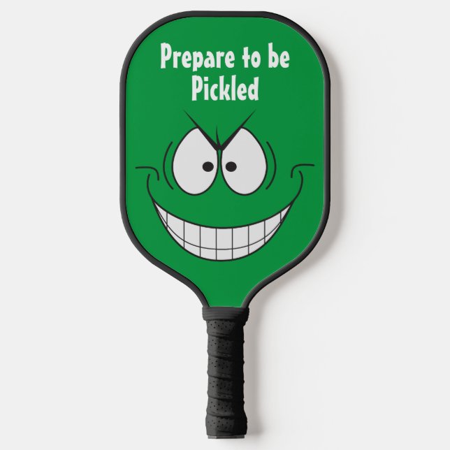 Raquette De Pickleball Préparez-vous à être cueilli Green Warrior (Recto)