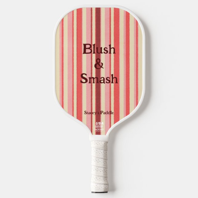 Raquette De Pickleball Pretty et rose Pickleball Paddle (Recto)
