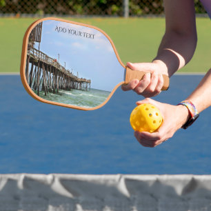 Raquette De Pickleball Quai de pêche par Shirley Taylor