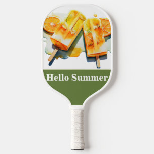 Raquette De Pickleball Rafraîchir les cépages orange, BONJOUR ÉTÉ