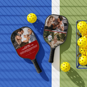 Raquette De Pickleball Raisons pour lesquelles je pleure l'amour   3 Phot