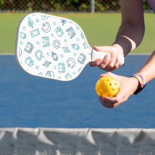 Raquette De Pickleball Ramadan Doodles Pickleball Racket