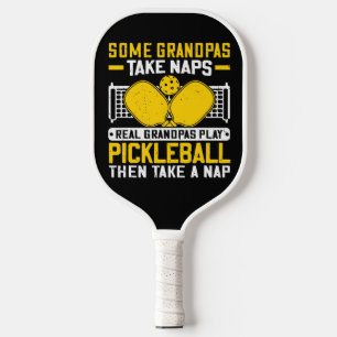 Raquette De Pickleball Rassemblement des vrais grands-pères — Sieste facu