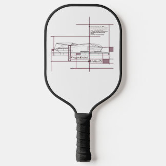 Raquette De Pickleball Réalité fragmentée - Expression architecturale