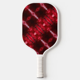 Raquette De Pickleball Red Petunia Ikat