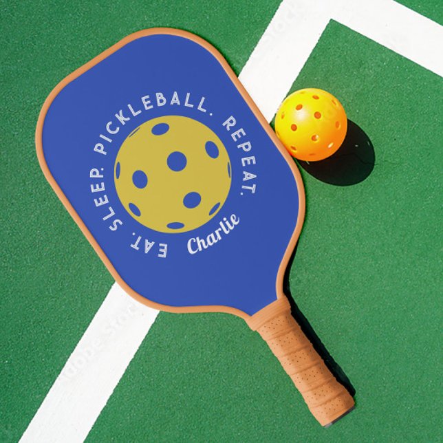 Raquette De Pickleball Répétition du sommeil de consommation personnalisé (Créateur téléchargé)