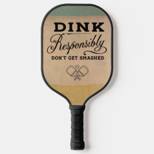 Raquette De Pickleball Retro Dink de façon responsable