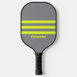 Raquette De Pickleball Retro HI VIS Trois Accroches avec nom
