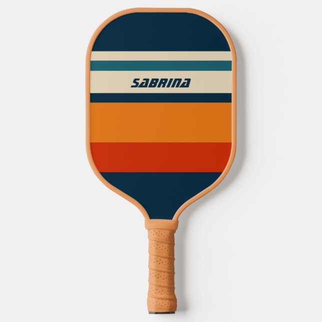 Raquette De Pickleball Rétro personnalisé (Recto)