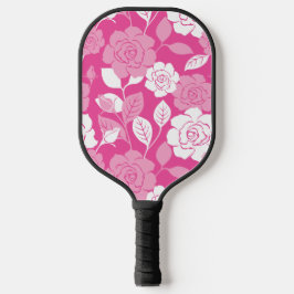 RAQUETTE DE PICKLEBALL ROSE PATTERN (PINK)