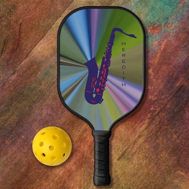 Raquette De Pickleball Saxophone personnalisable Instrument de musique mo (Créateur téléchargé)