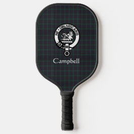 Raquette De Pickleball Scottish Campbell Crest Badge & Tartan