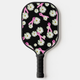 Raquette De Pickleball Sensibilisation au cancer du sein Rubans roses