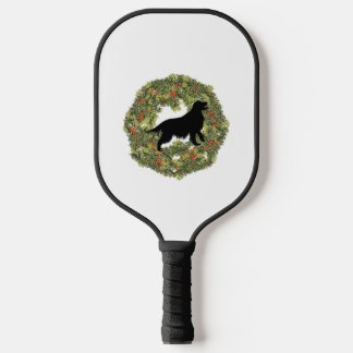 Raquette De Pickleball Shadow Silhouette Golden Retriever Dog in the Wrea