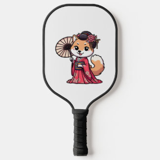 Raquette De Pickleball Shiba Inu Chien Kimono