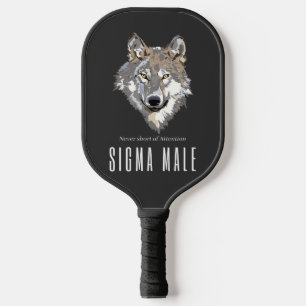 Raquette De Pickleball Sigma Homme Loup Lone Loner Mème