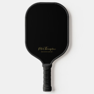 Raquette De Pickleball Signature élégante du script d'entreprise