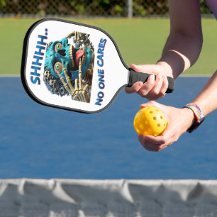 Raquette De Pickleball Silent Skeleton : Shhh, Personne Ne S'En Soucie
