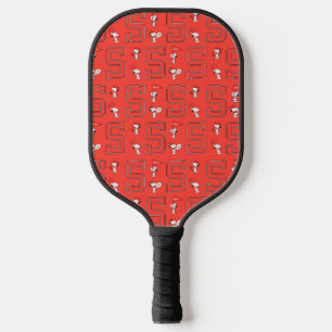Raquette De Pickleball Snoopy Varsity Motif sportif