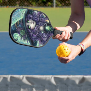 Raquette De Pickleball Sorcière Céleste Mystique