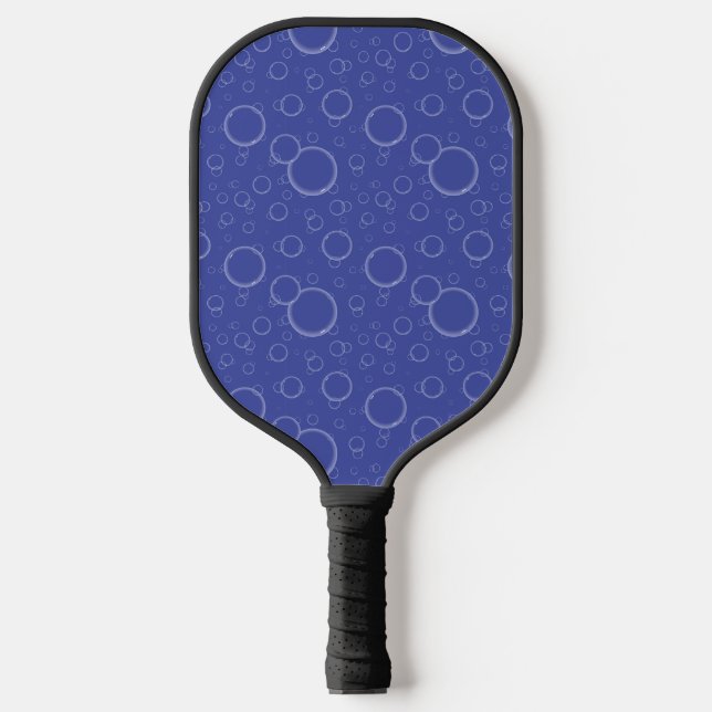 Raquette De Pickleball Sous les bulles de l'eau de l'océan marin (Recto)