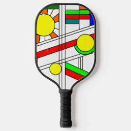Raquette De Pickleball Style moderne en verre de trait