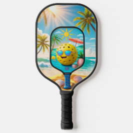 Raquette De Pickleball Summer Sun Pickleball - Bright & Beachy Paddle Des
