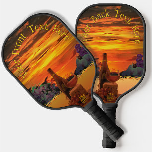 Raquette De Pickleball Sunset Plaza Marina Vin & Fromage 2584