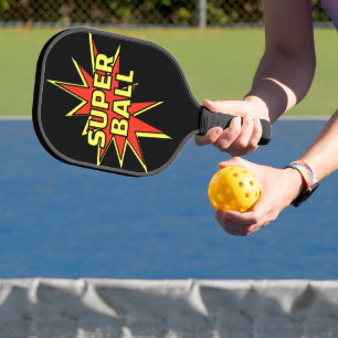 Raquette De Pickleball Super Ball Super Papa Style Bande Dessinée