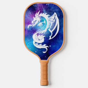 Raquette De Pickleball Tatouage Dragon Espace Blanc