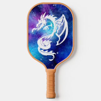 Raquette De Pickleball Tatouage Dragon Espace Blanc