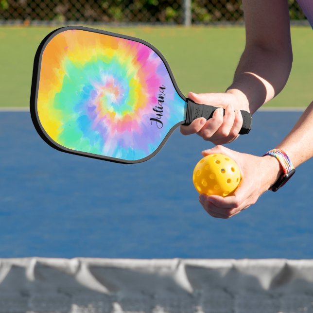 Raquette De Pickleball Teinture de jonction aquarelle personnalisée (Insitu)