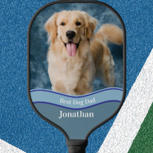 Raquette De Pickleball Téléchargez votre propre photo de chien personnali