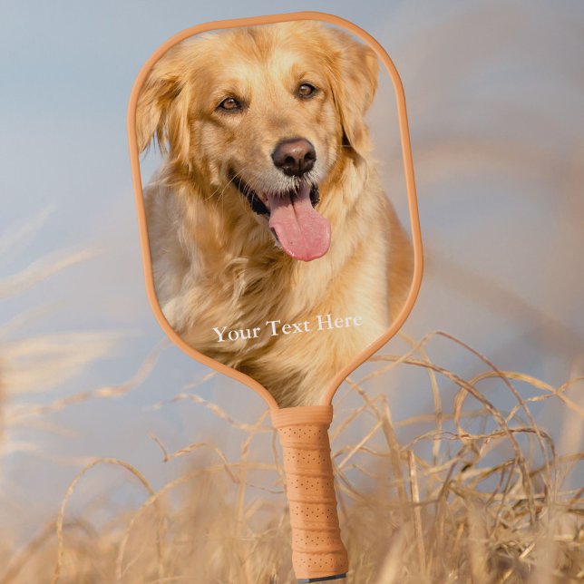 Raquette De Pickleball Texte vertical à la mode (Créateur téléchargé)