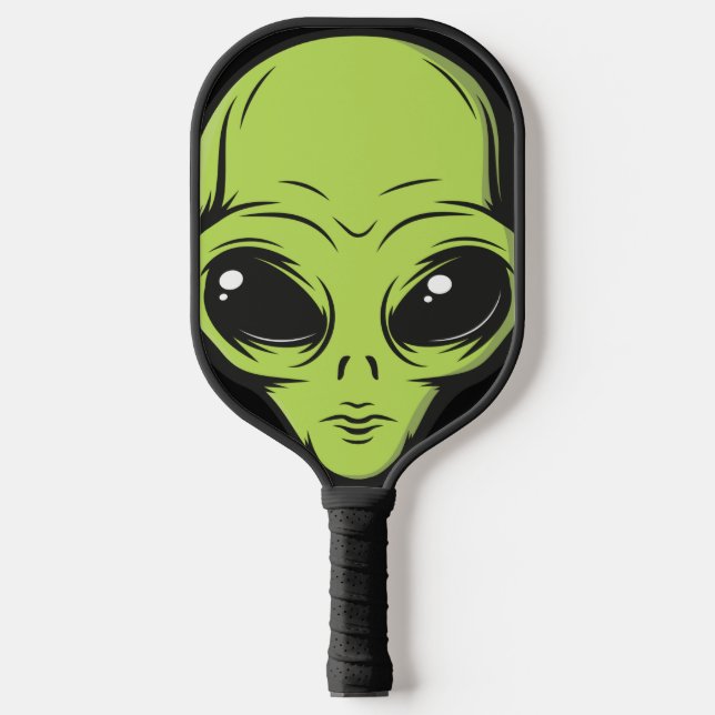 Raquette De Pickleball Théorie du complot de l'OVNI Alien (Recto)