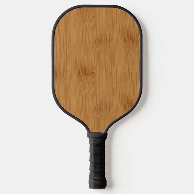 Raquette De Pickleball Toast de bambou Grain (Recto)