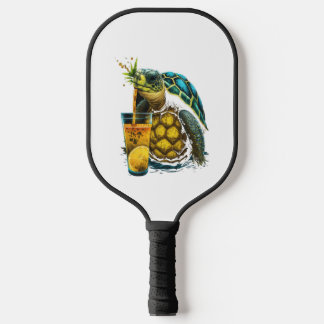 Raquette De Pickleball Tortue de mer hawaïenne Ananas Aloha