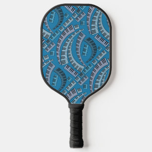 Raquette De Pickleball Touches de piano courbes