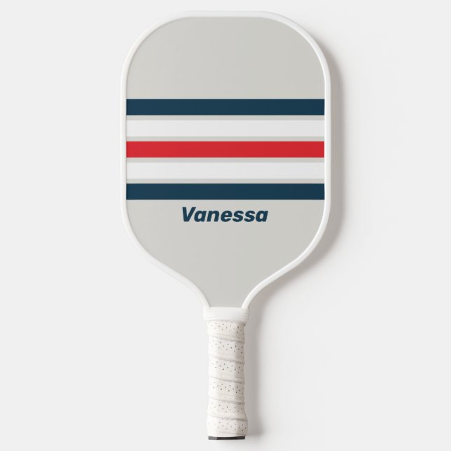 Raquette De Pickleball Tracer à l'aide d'un nom (Recto)