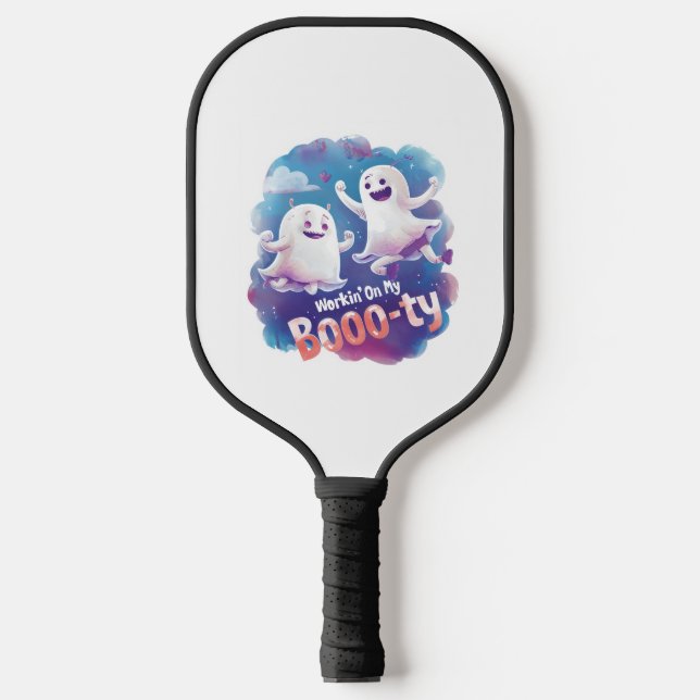 Raquette De Pickleball Travailler sur mon booo-ty (Recto)