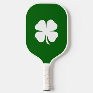Raquette De Pickleball Trèfle Vert Chanceux Irlandais