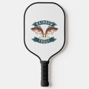Raquette De Pickleball truite arc-en-ciel