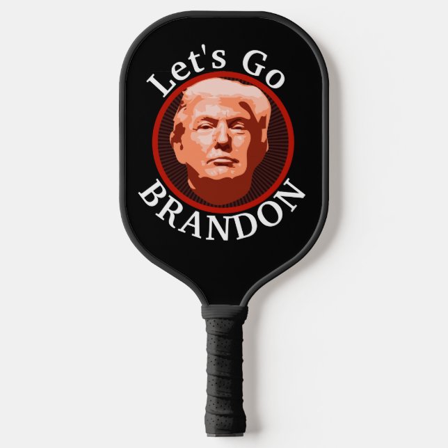 Raquette De Pickleball Trump Allons voir Brandon (Recto)