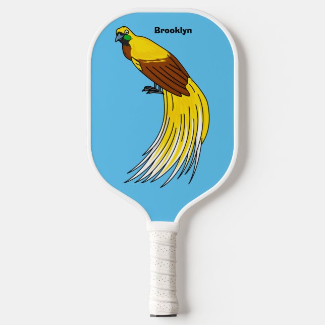 Raquette De Pickleball Un petit oiseau de paradis (Recto)