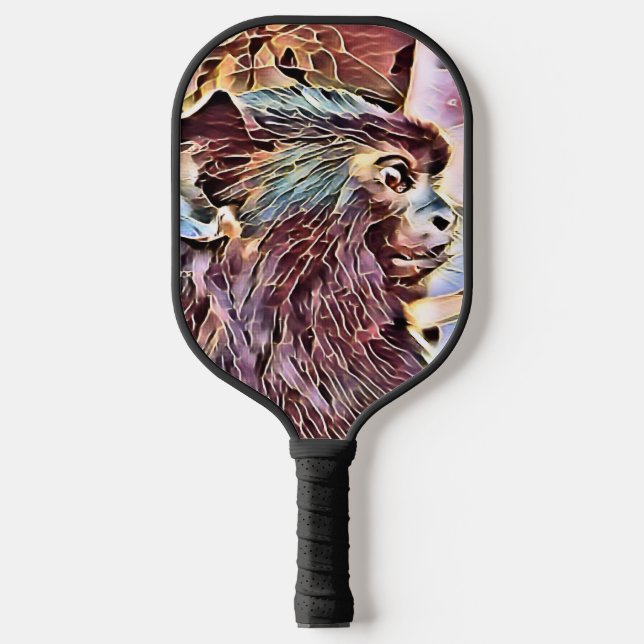 RAQUETTE DE PICKLEBALL UN PEU DE SINGE (Recto)