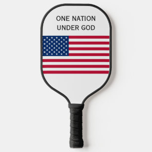 Raquette De Pickleball Une nation sous Dieu Pickleball Paddle