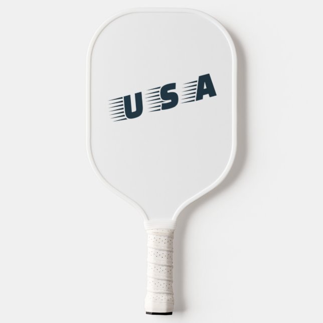 Raquette De Pickleball USA Pickleball Paddle - Servir avec l'esprit améri (Verso)