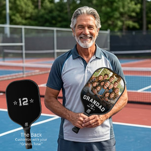 Raquette De Pickleball Varsity Grand-père Photo Héritage Total des Petits
